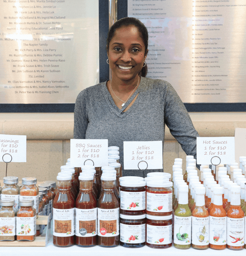 Christmas market gif