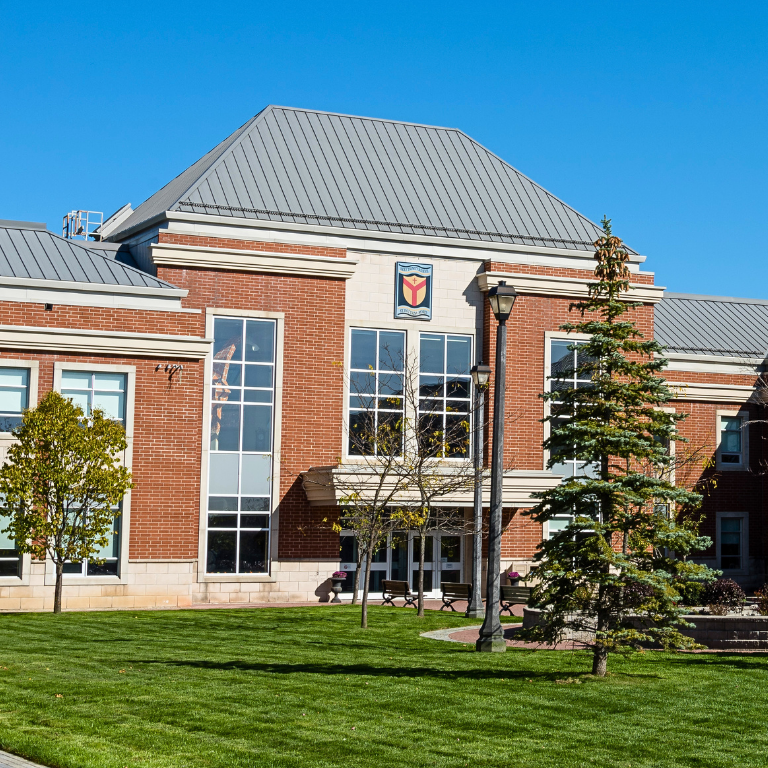 School building front